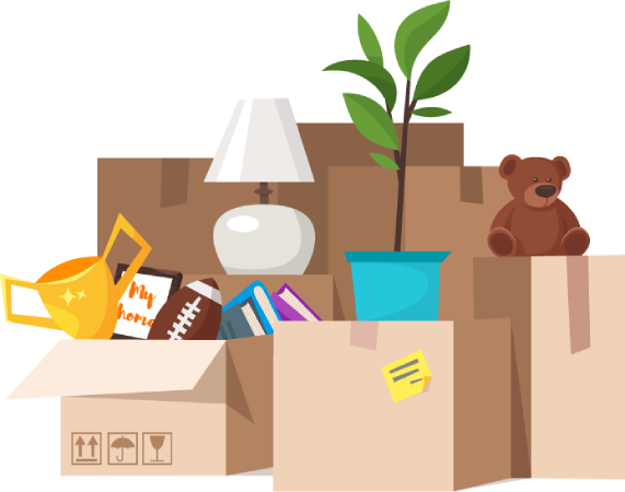 Apartment, private house, villa moving