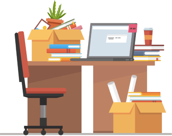 Office, factory, plant moving